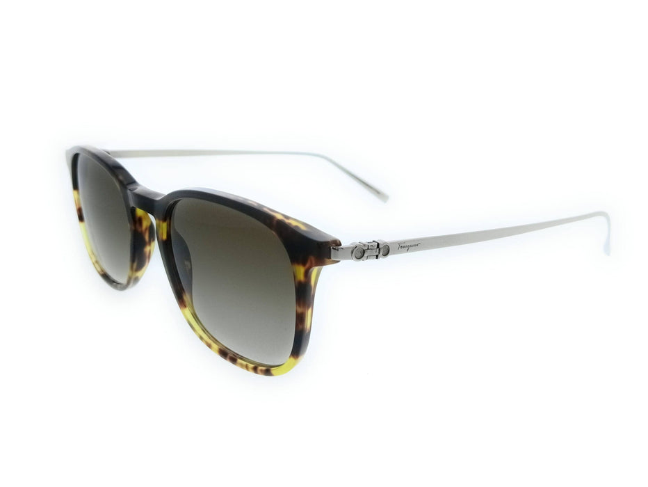Salvatore Ferragamo SF2846SCP 219 Rectangle Dark Tortoise Men's Sunglasses