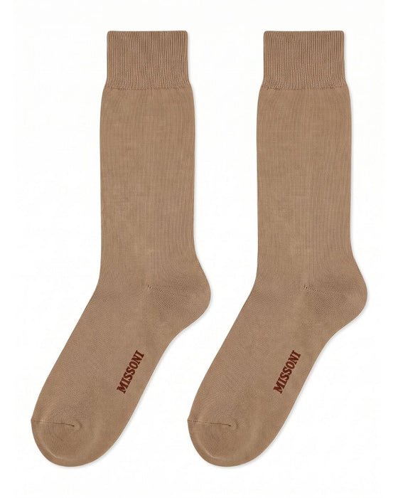 Missoni Camel Mens Crew Socks-M