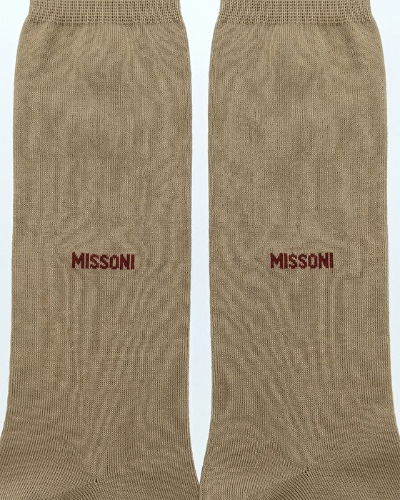 Missoni Camel Mens Crew Socks-M