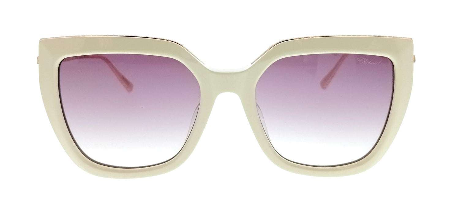 Chopard SCH319M5409FF Dark Havana Cat Eye Womens Sunglasses