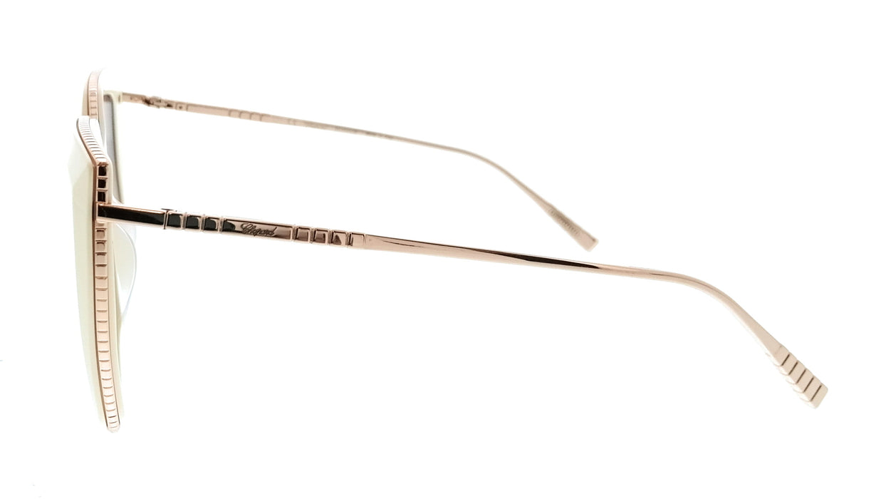 Chopard SCH319M5409FF Dark Havana Cat Eye Womens Sunglasses