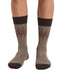 Missoni Brown Mens Neat Design Crew Socks-L