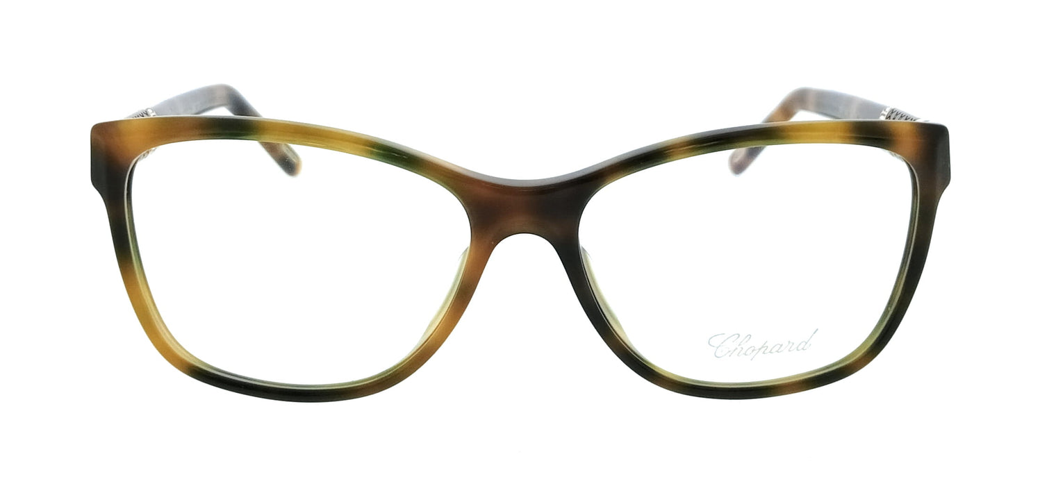 Chopard VCH154S5409AJ Shiny Dark Havana Cat Eye Womens Optical Frames