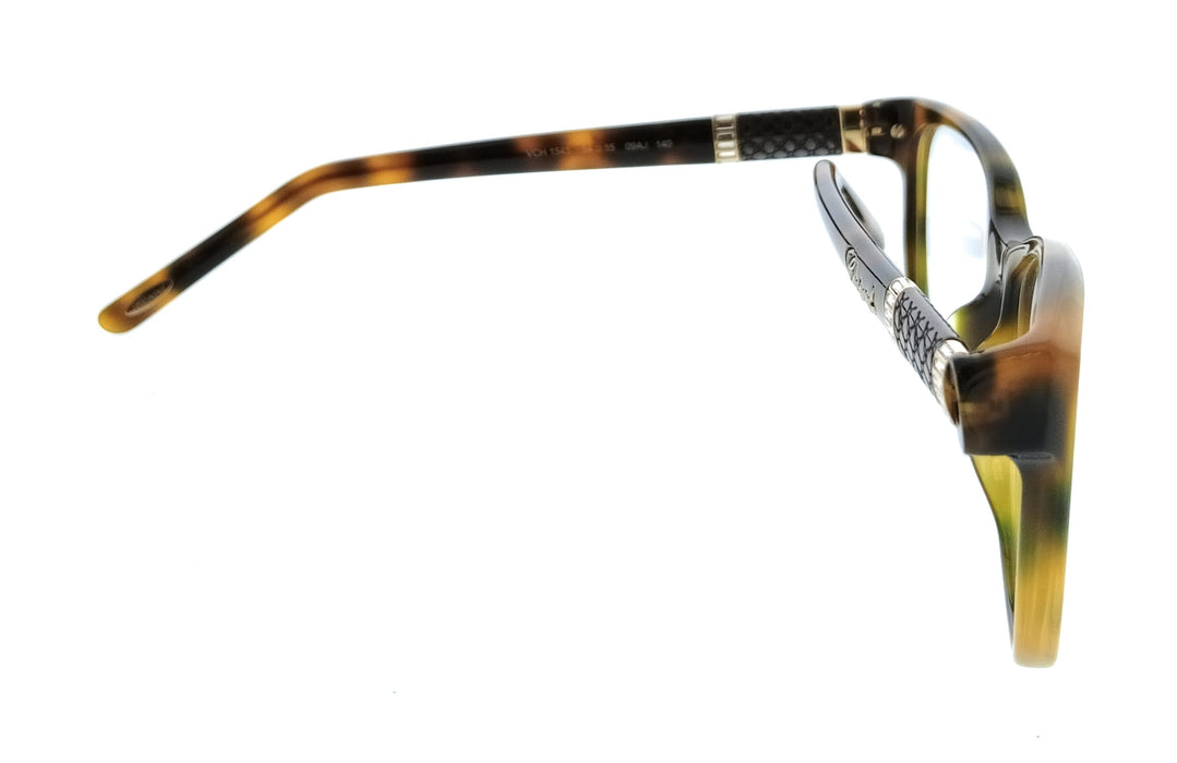 Chopard VCH154S5409AJ Shiny Dark Havana Cat Eye Womens Optical Frames