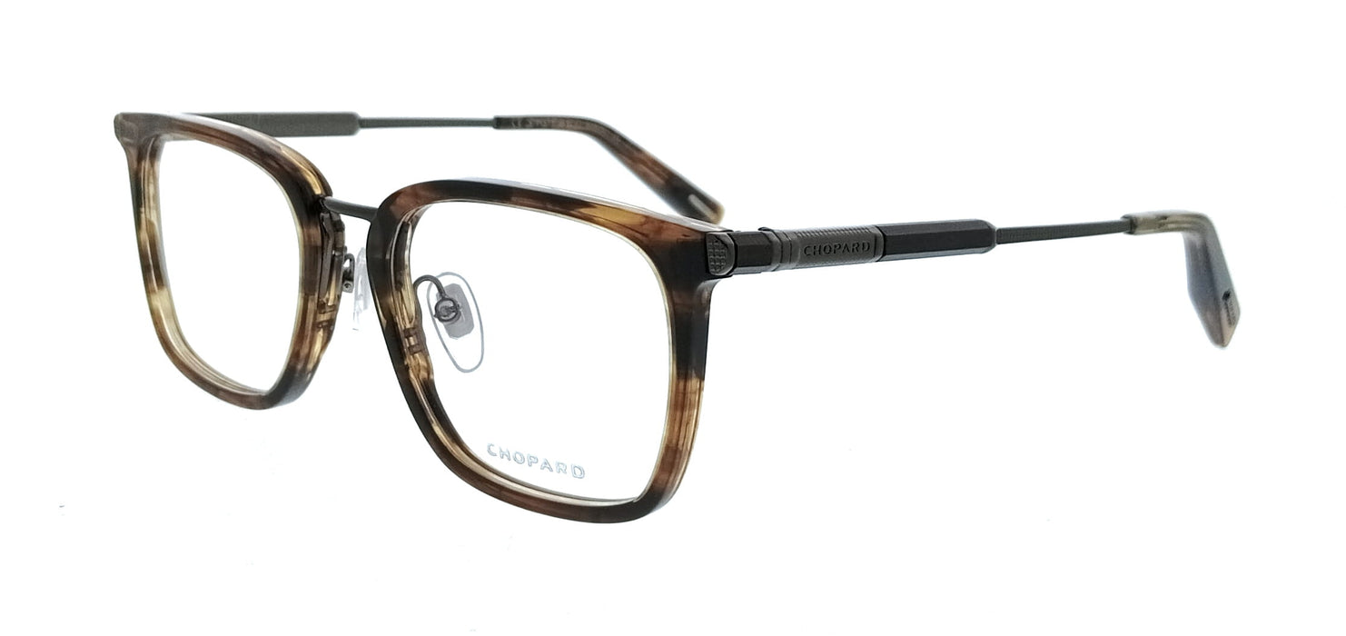 Chopard VCH328 5206YH Brown Square Mens Optical Frames