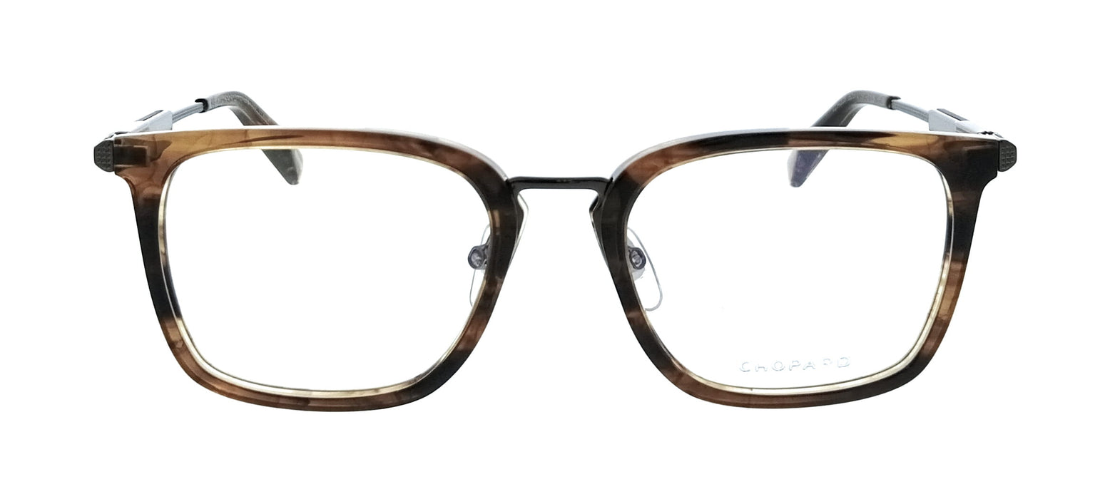 Chopard VCH328 5206YH Brown Square Mens Optical Frames