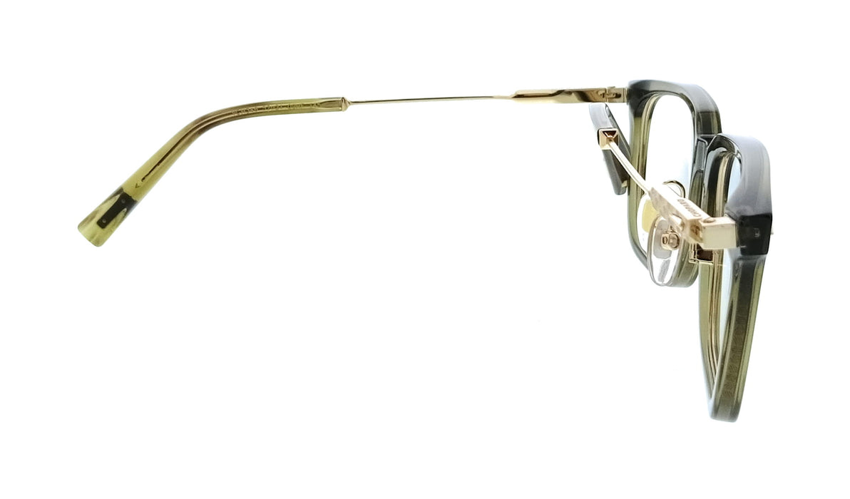 Chopard VCH346 5209HF Olive Green Square Mens Optical Frames
