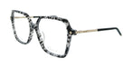 Chopard VCH348M5503KU Black Gray Havana Square Womens Optical Frames
