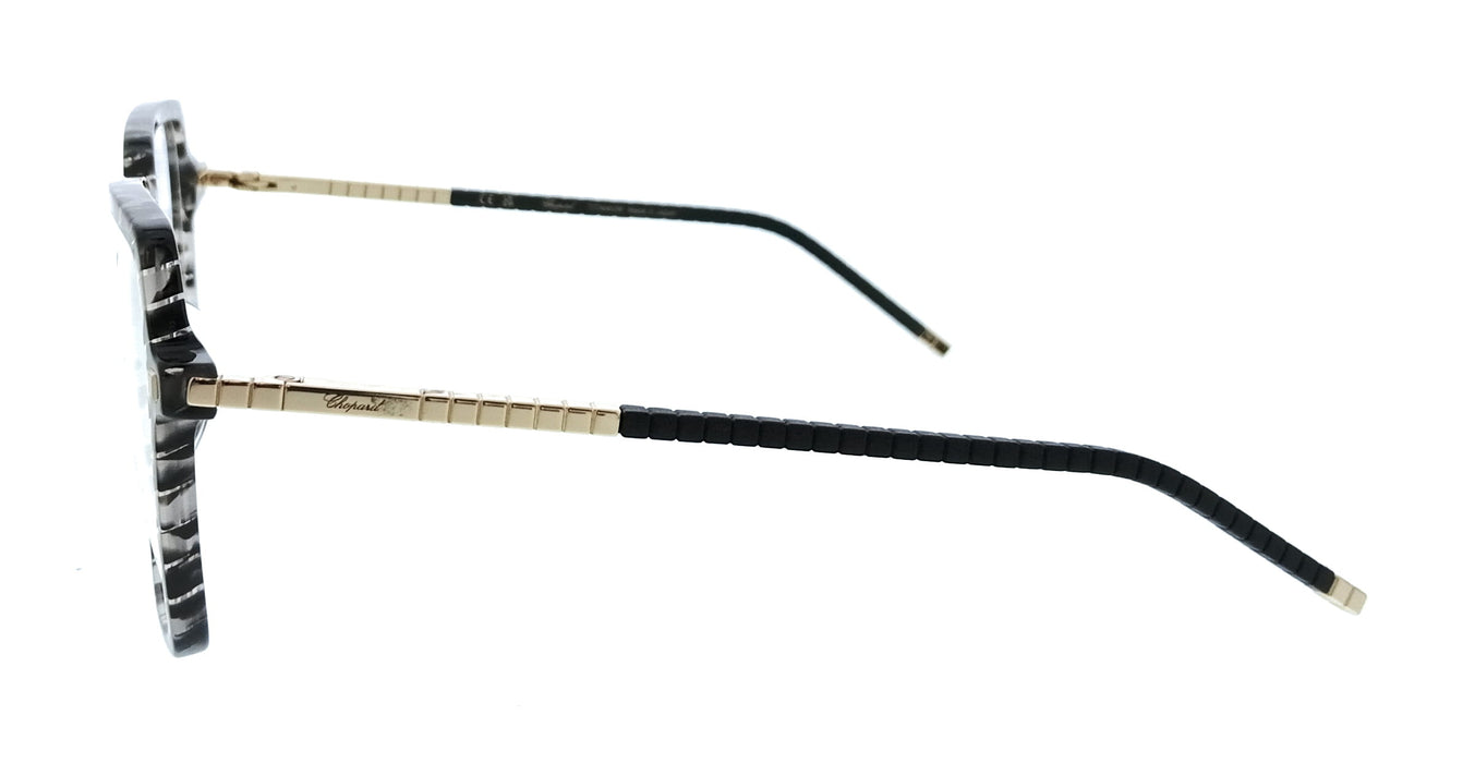 Chopard VCH348M5503KU Black Gray Havana Square Womens Optical Frames