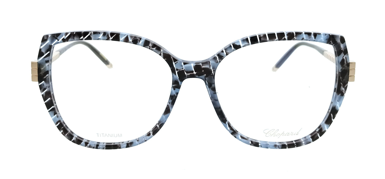 Chopard VCH360M550T66 Havana Azure Square Womens Optical Frames