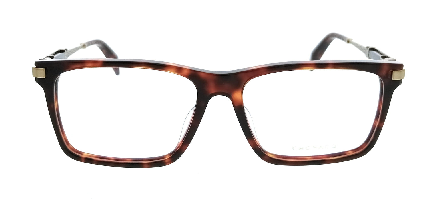 Chopard VCH364 5609AT Red Havana Square Mens Optical Frames