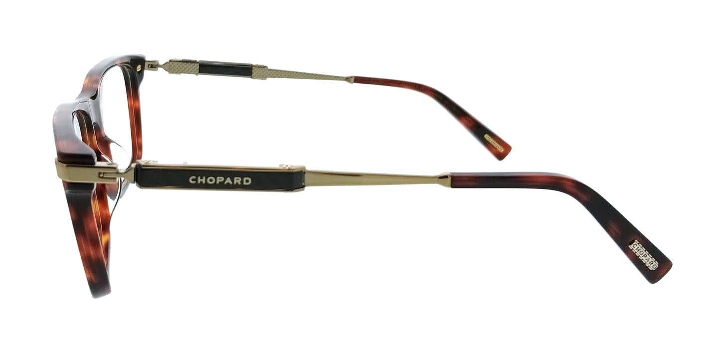Chopard VCH364 5609AT Red Havana Square Mens Optical Frames