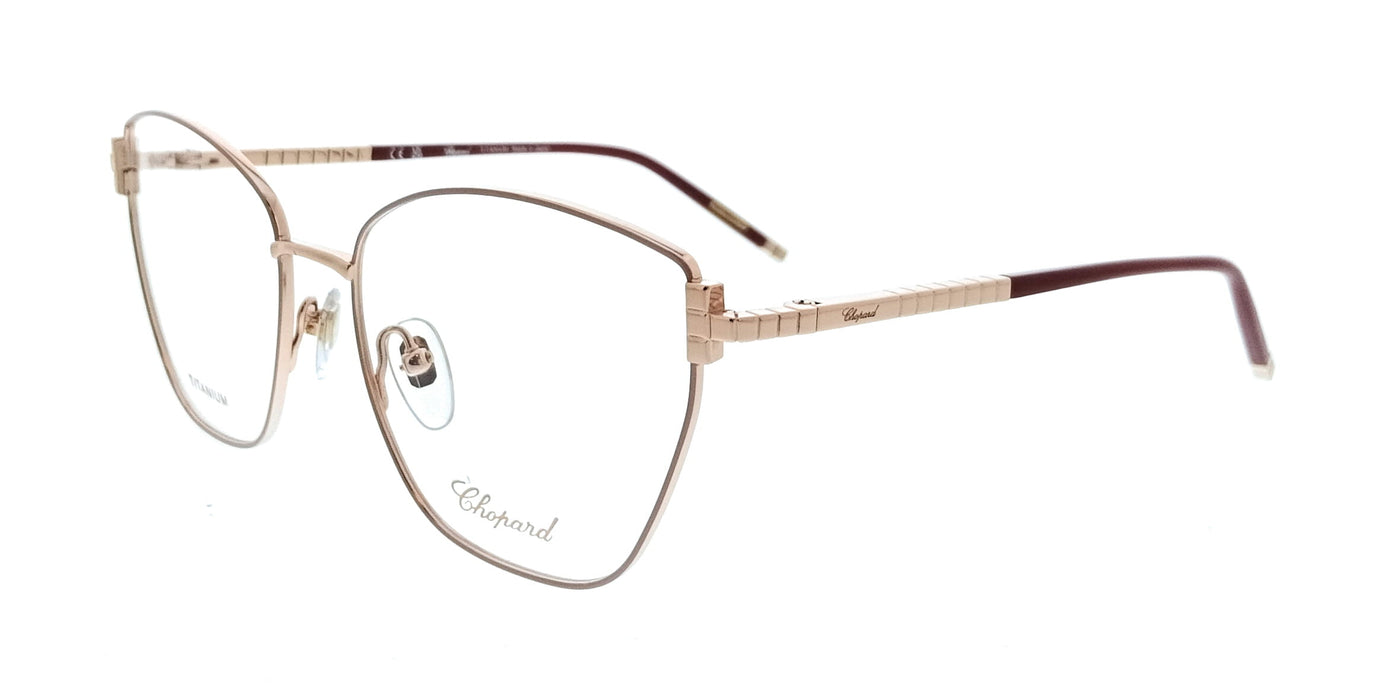 Chopard VCHG98M5502AM Copper Gold Square Womens Optical Frames