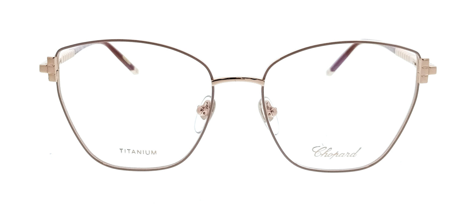 Chopard VCHG98M5502AM Copper Gold Square Womens Optical Frames
