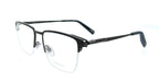 Chopard VCHL20V540K56 Gunmetal Black Square Mens Optical Frames