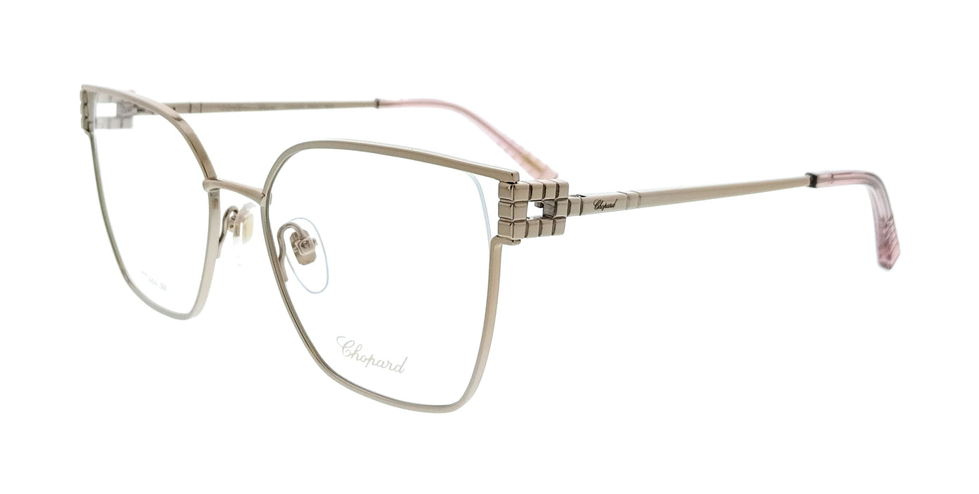 Chopard VCHL58M5408FC Shiny Copper Gold Cat Eye Womens Optical Frames