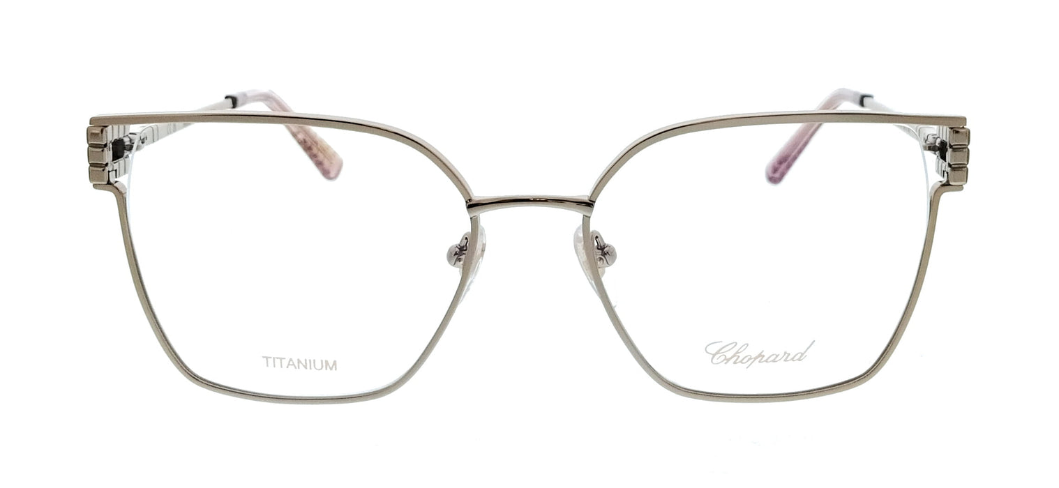 Chopard VCHL58M5408FC Shiny Copper Gold Cat Eye Womens Optical Frames