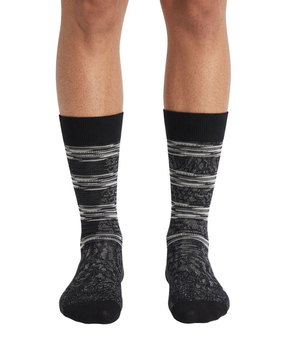 Missoni Black White Mens Crew Socks-L