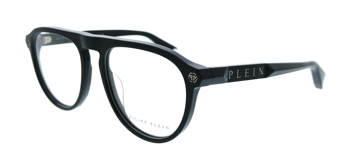 Philipp Plein VPP016M540700 Black Square Mens Optical Frames