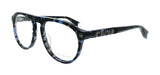 Philipp Plein VPP016M540L93 Blue Square Mens Optical Frames