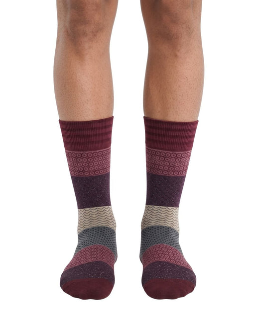 Missoni Burgundy  Mens Crew Socks-S
