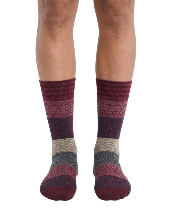 Missoni Burgundy  Mens Crew Socks-S