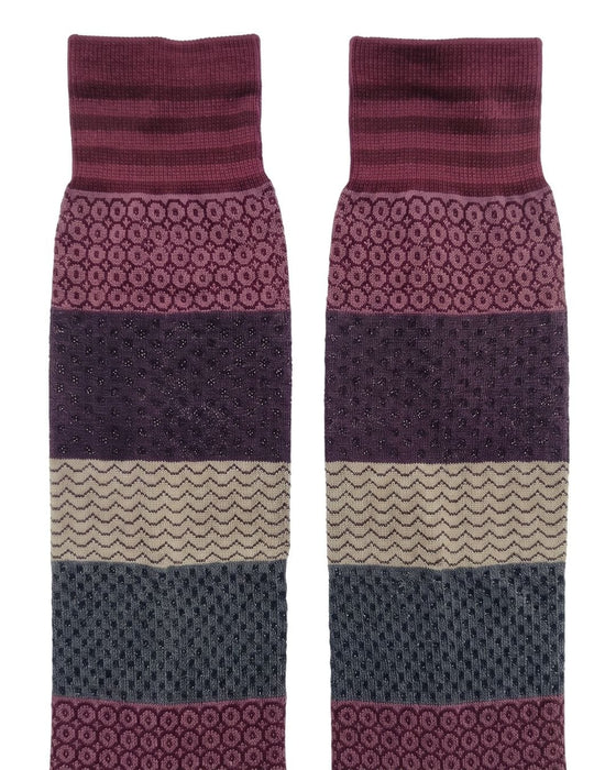 Missoni Burgundy  Mens Crew Socks-S