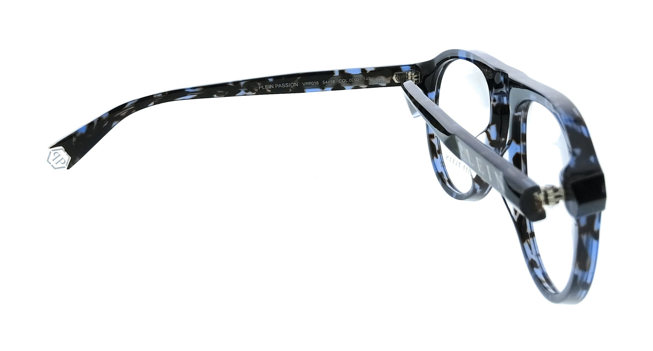 Philipp Plein VPP016M540L93 Blue Square Mens Optical Frames