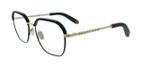 Philipp Plein VPP017M520302 Black Square Mens Optical Frames