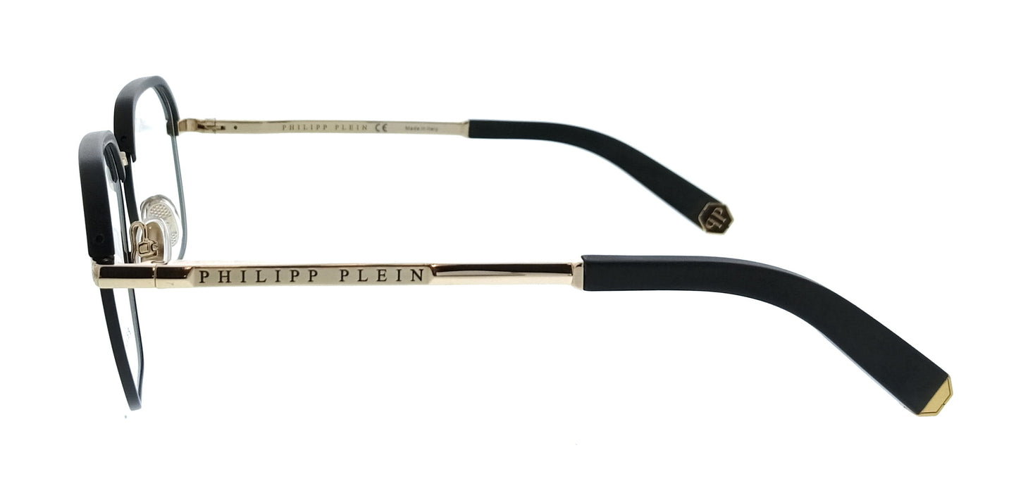 Philipp Plein VPP017M520302 Black Square Mens Optical Frames
