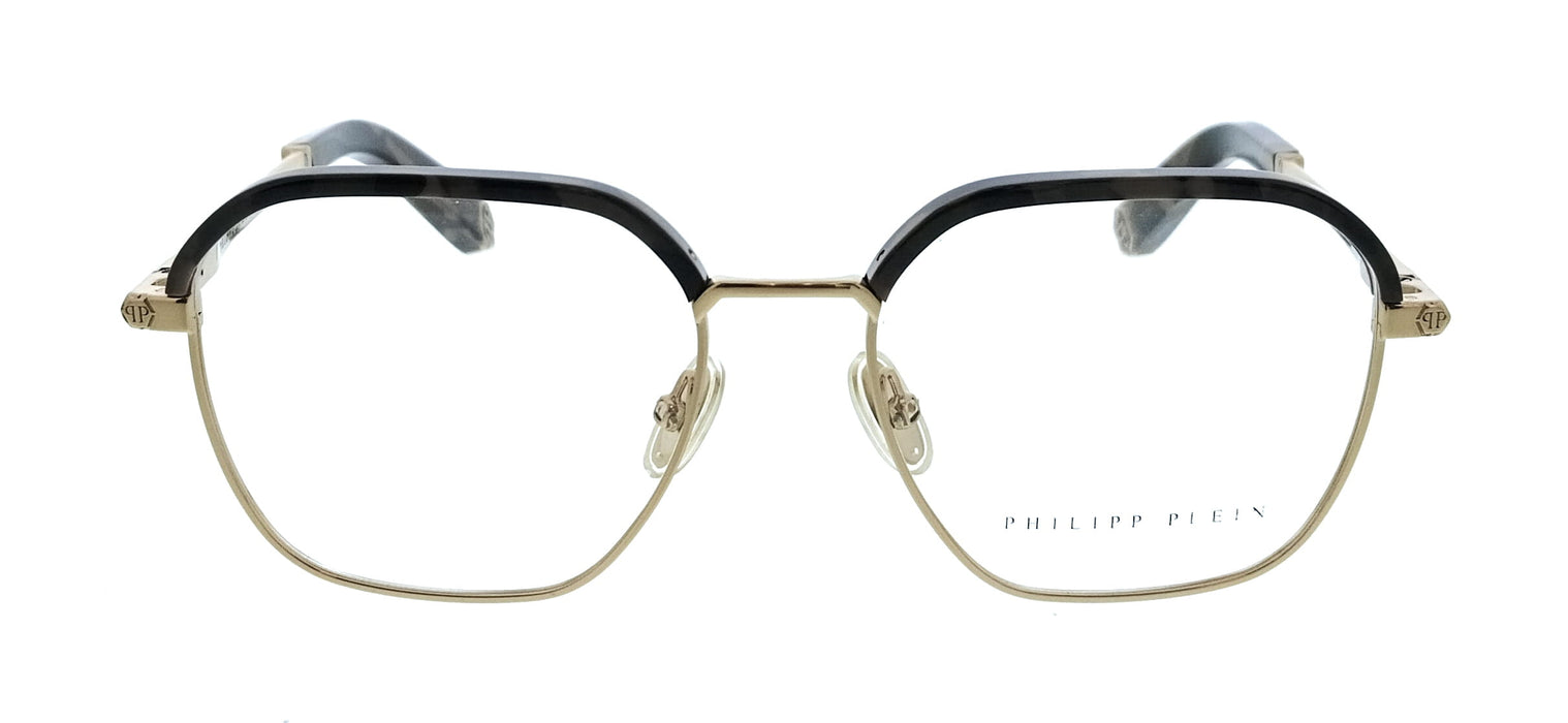 Philipp Plein VPP017M5208FF Brown Square Mens Optical Frames
