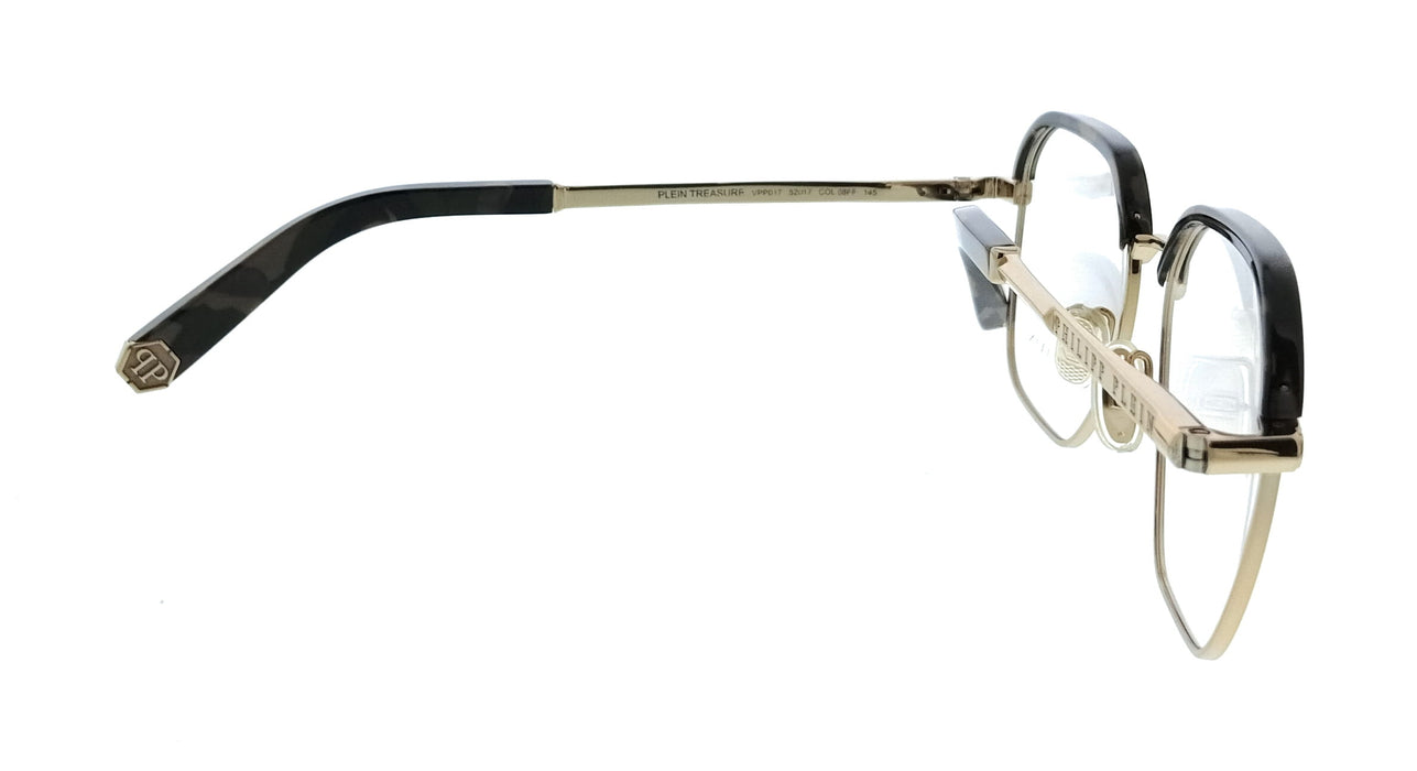 Philipp Plein VPP017M5208FF Brown Square Mens Optical Frames
