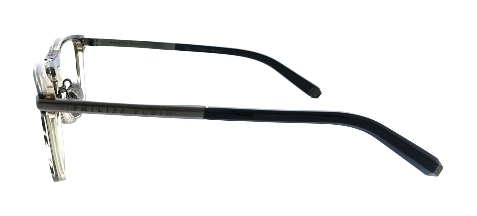 Philipp Plein VPP019M5309N3 Blue Square Mens Optical Frames