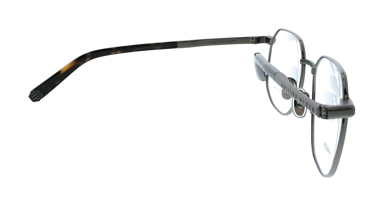 Philipp Plein VPP020M530584 Gunmetal Square Mens Optical Frames