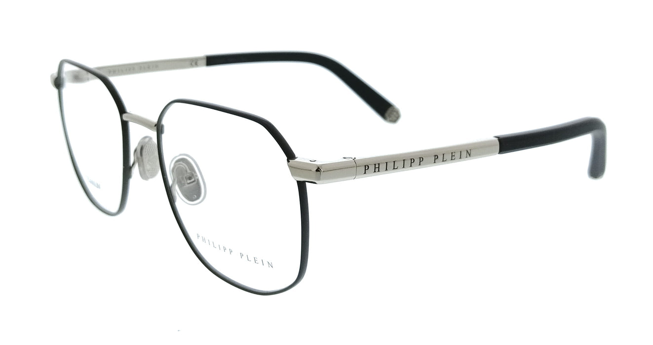 Philipp Plein VPP020M530S30 Gunmetal Square Mens Optical Frames