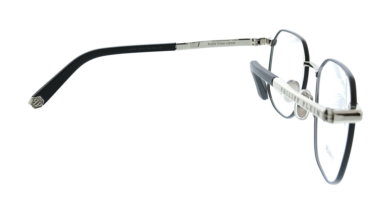 Philipp Plein VPP020M530S30 Gunmetal Square Mens Optical Frames