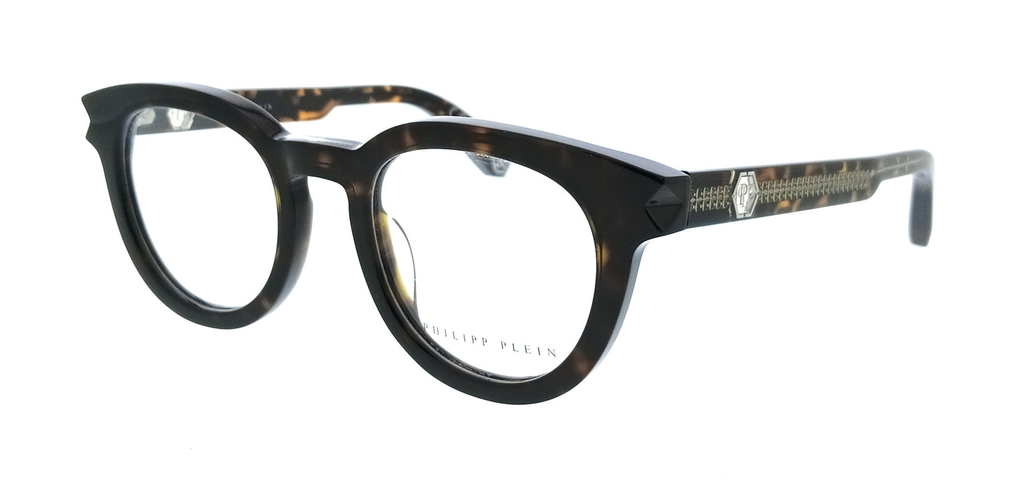 Philipp Plein VPP024V49722Y Tortoise Square Mens Optical Frames