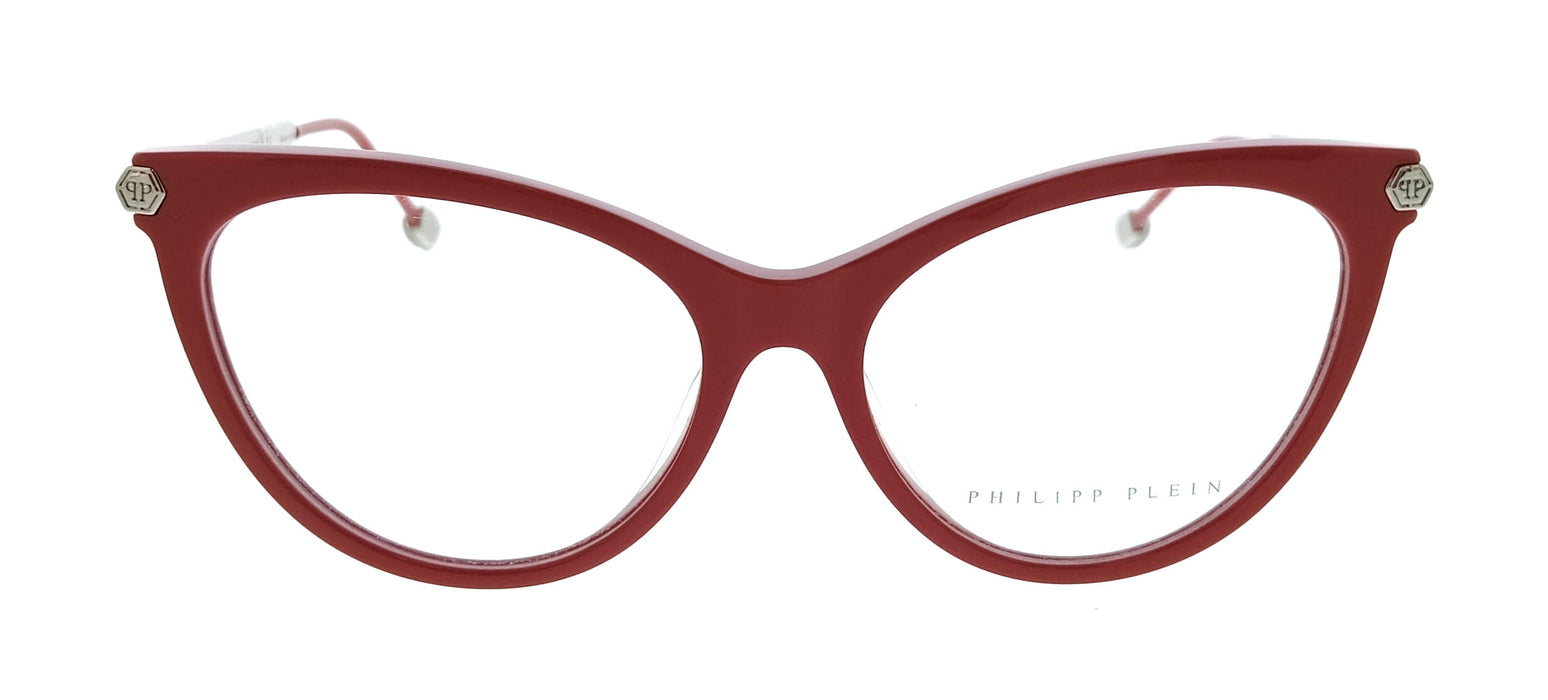 Philipp Plein VPP037S5402GH Red Cat Eye Womens Optical Frames