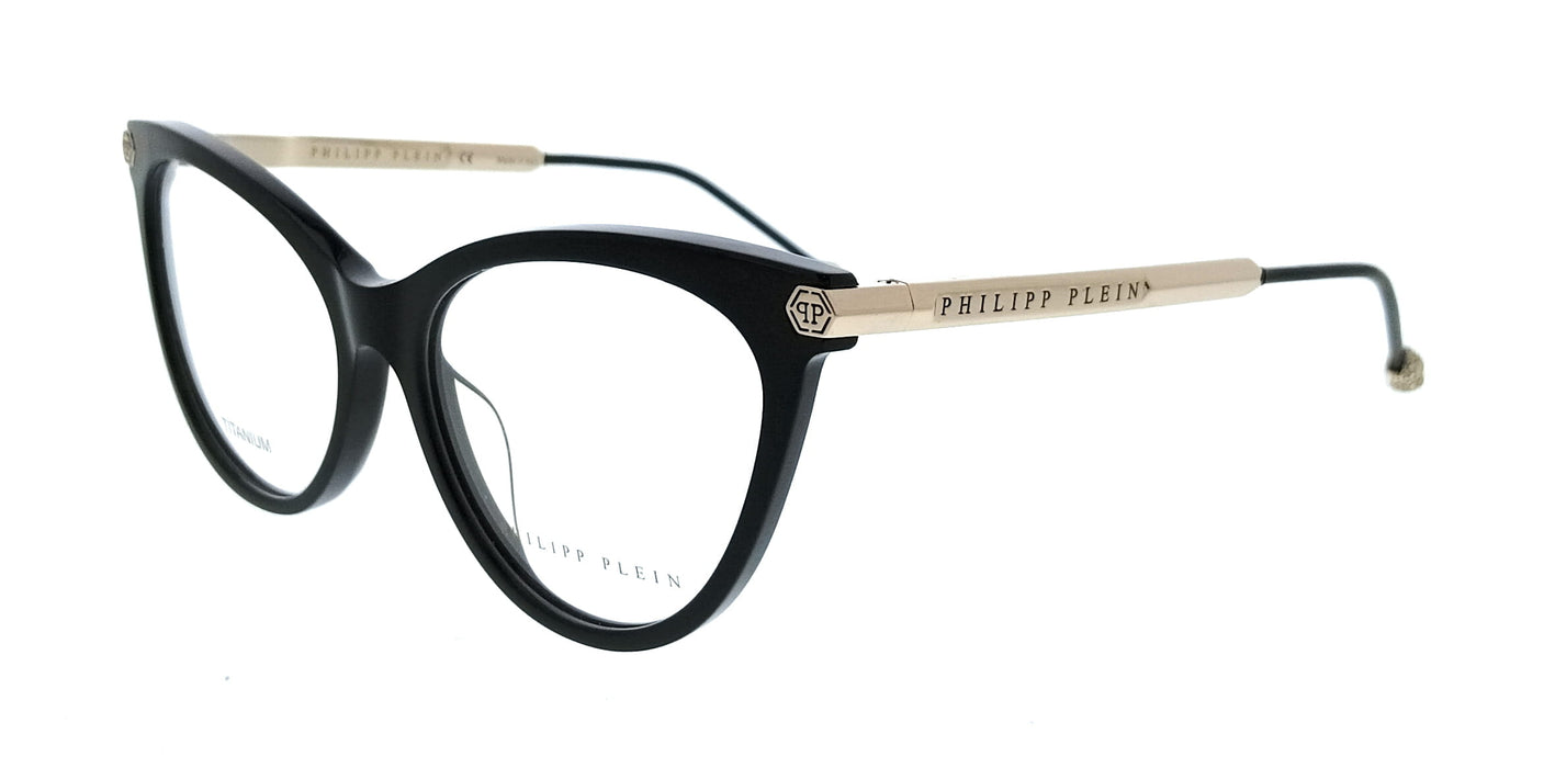 Philipp Plein VPP037S540700 Black Cat Eye Womens Optical Frames