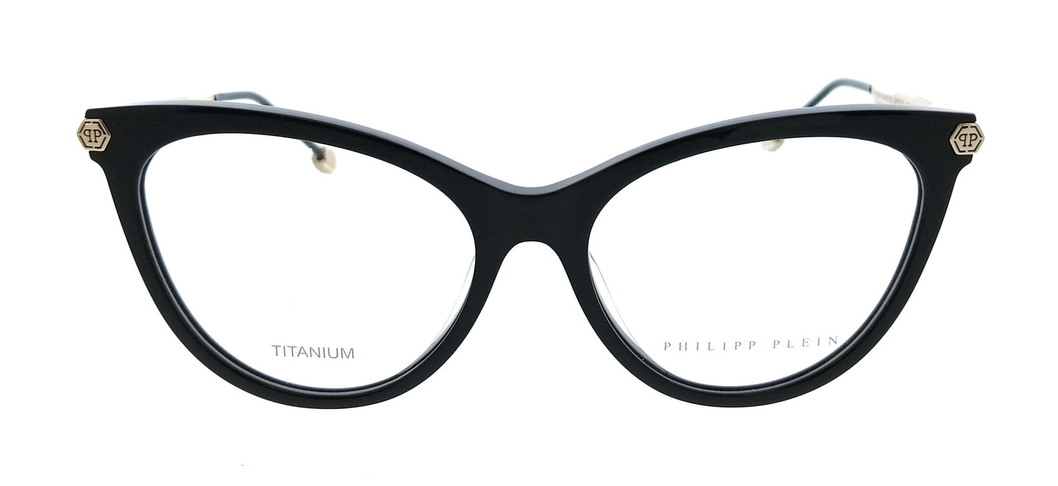 Philipp Plein VPP037S540700 Black Cat Eye Womens Optical Frames
