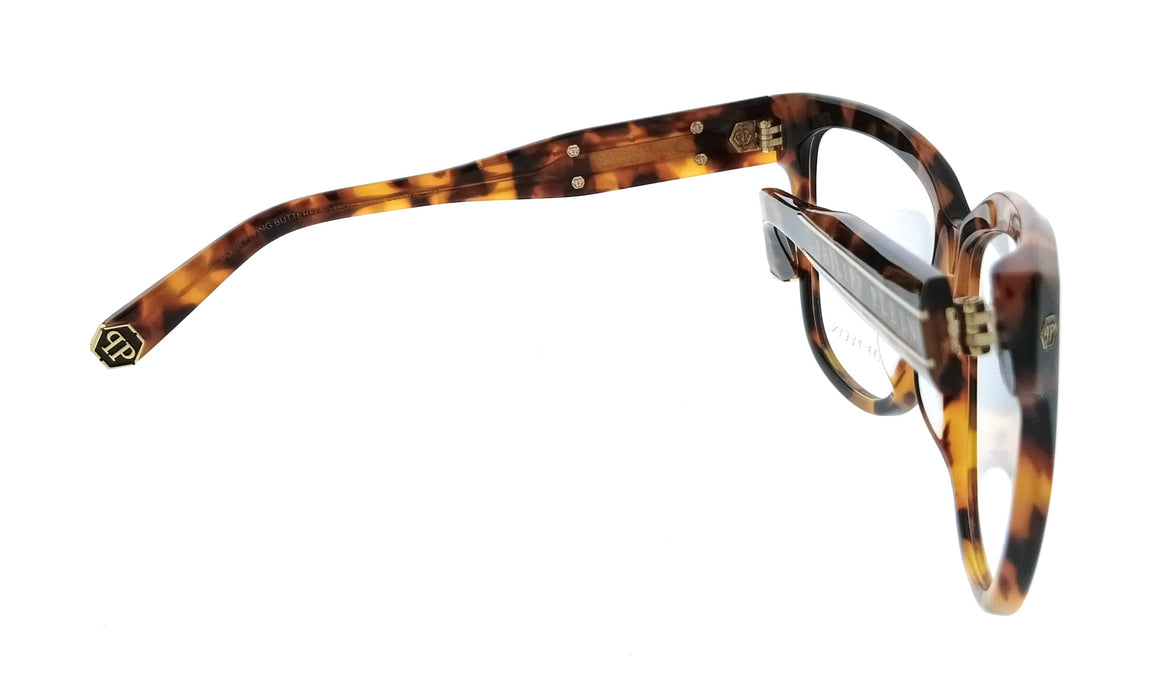 Philipp Plein VPP051M550728 Black Havana Square Womens Optical Frames