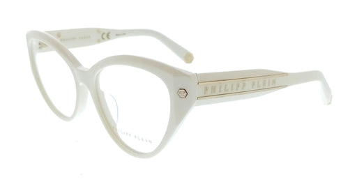 Philipp Plein VPP052M5403GF Shiny Cream Cat Eye Womens Optical Frames