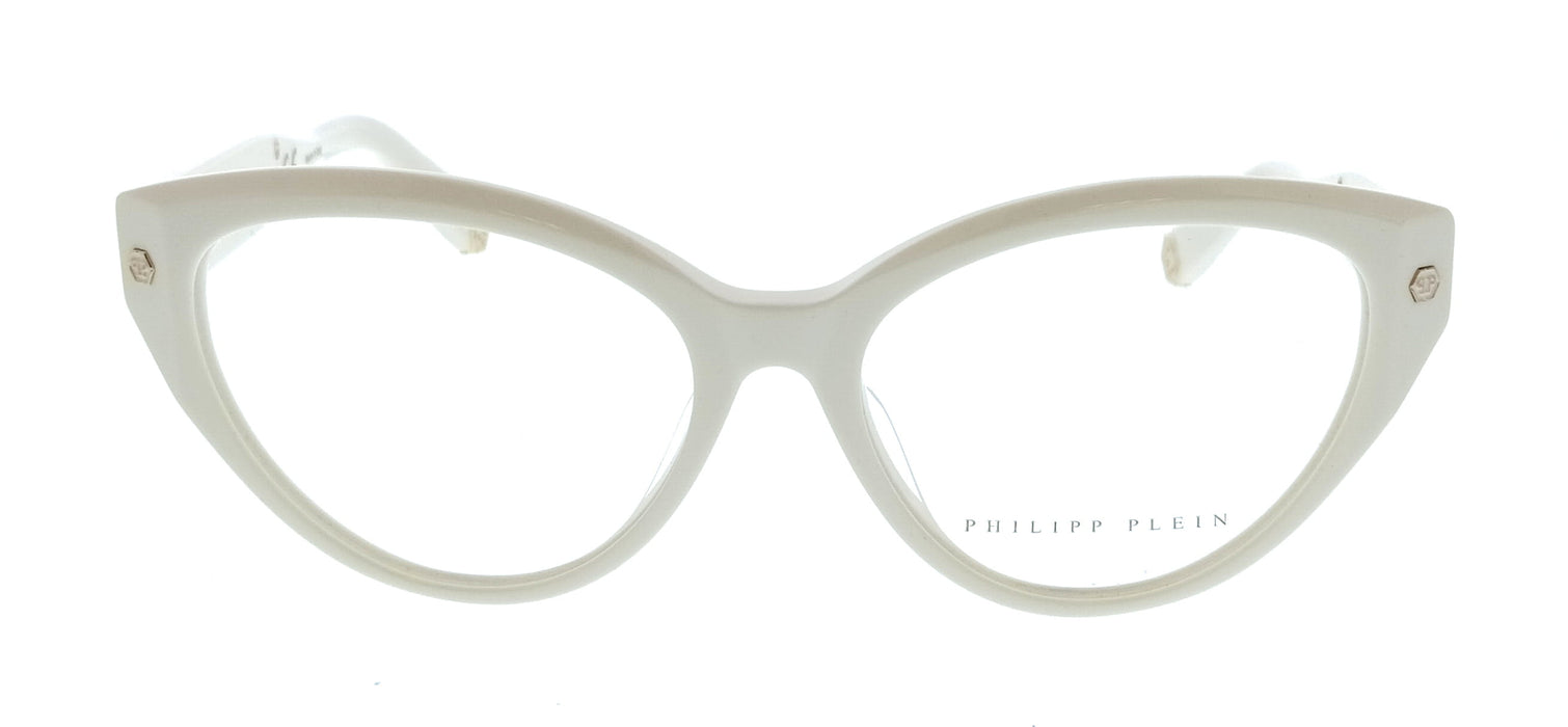 Philipp Plein VPP052M5403GF Shiny Cream Cat Eye Womens Optical Frames