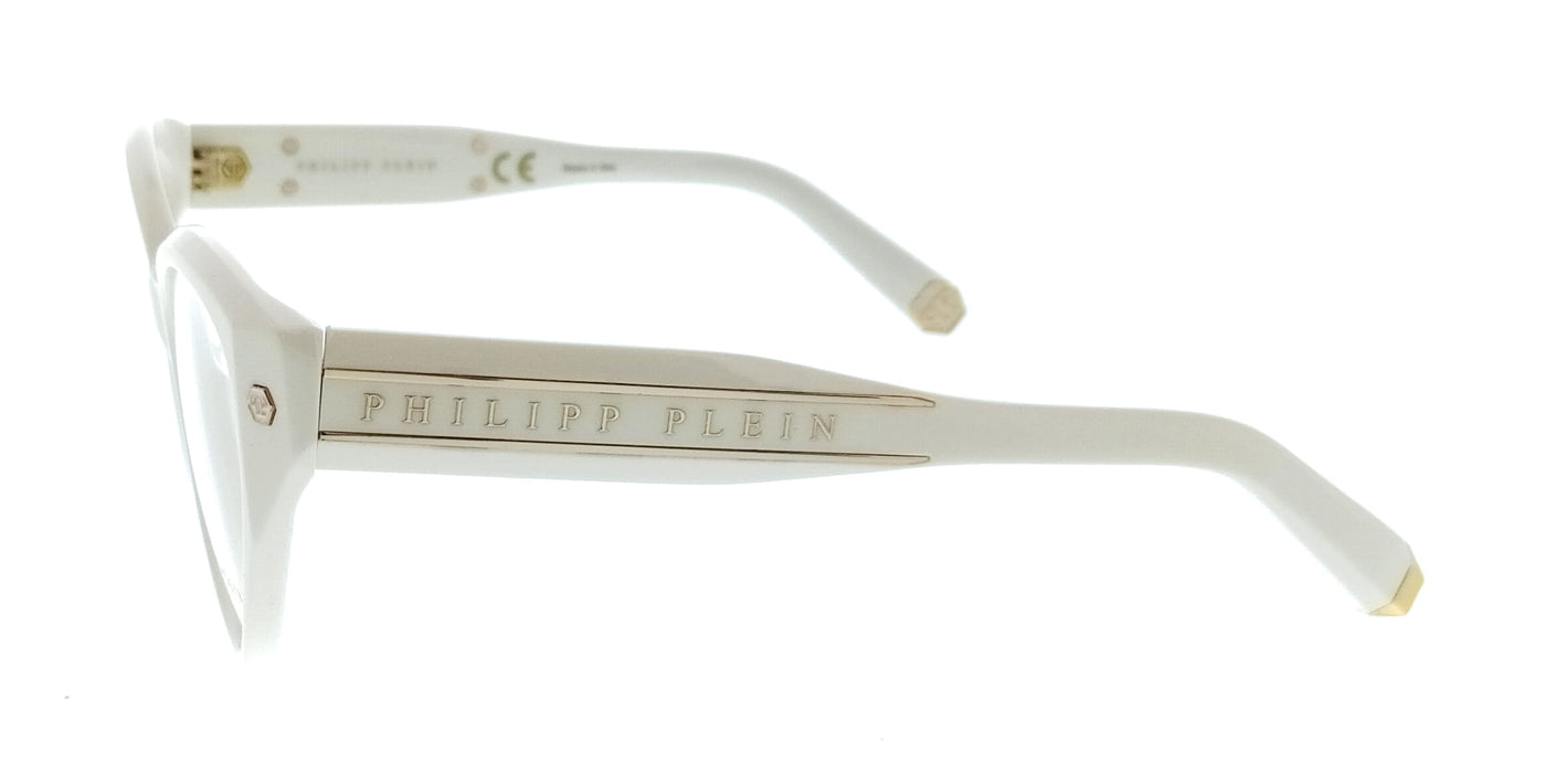 Philipp Plein VPP052M5403GF Shiny Cream Cat Eye Womens Optical Frames