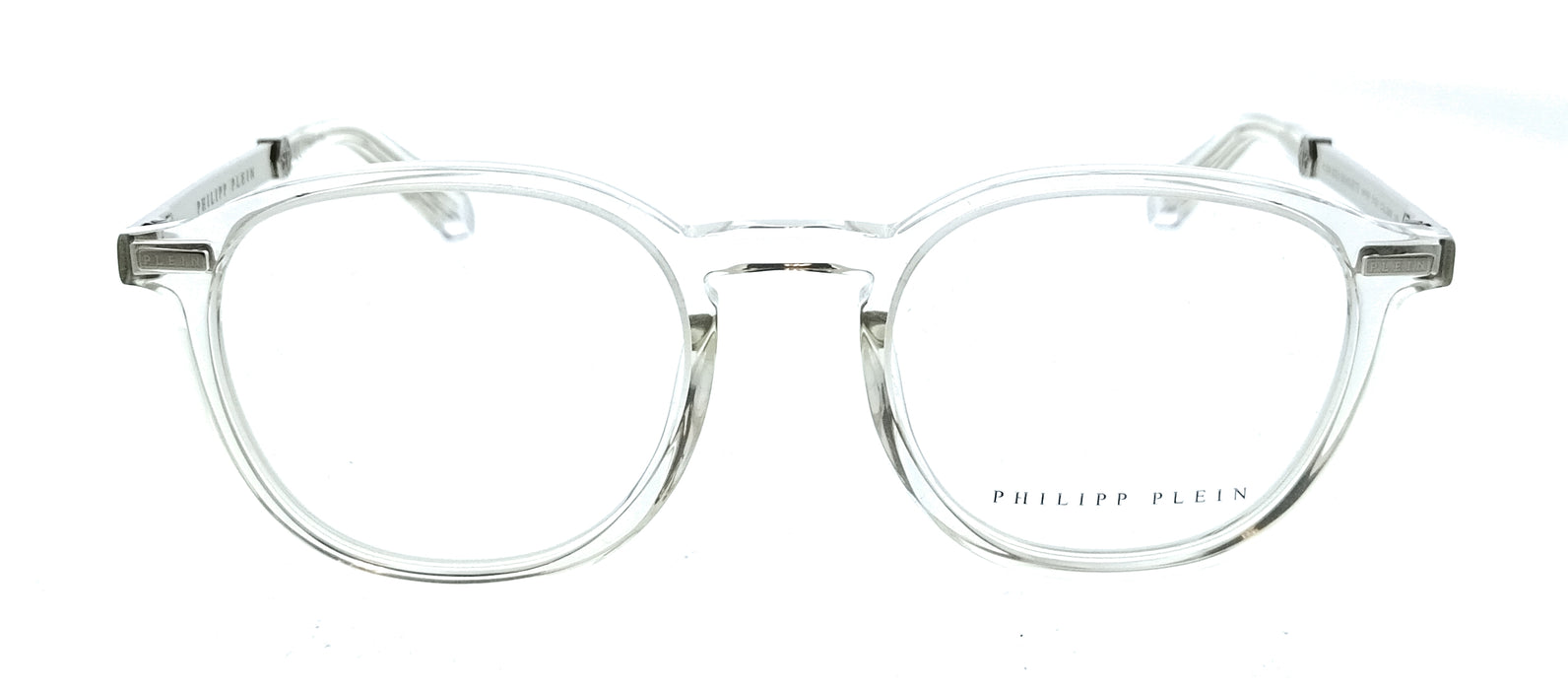 Philipp Plein VPP057M510880 Shiny Crystal Square Mens Optical Frames