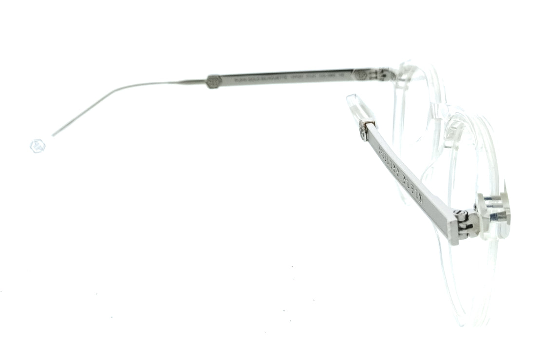 Philipp Plein VPP057M510880 Shiny Crystal Square Mens Optical Frames