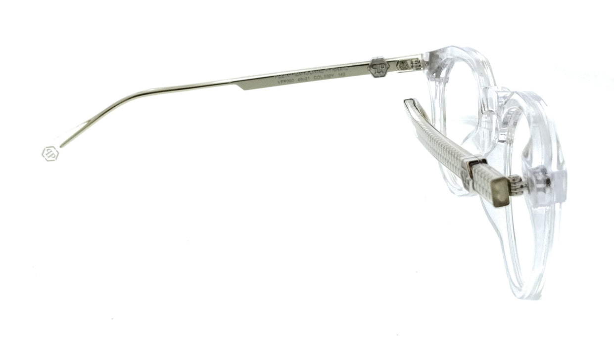 Philipp Plein VPP060M49880Y Shiny Crystal Square Mens Optical Frames