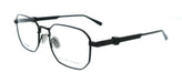 Philipp Plein VPP062M540568 Shiny Gunmetal Square Mens Optical Frames