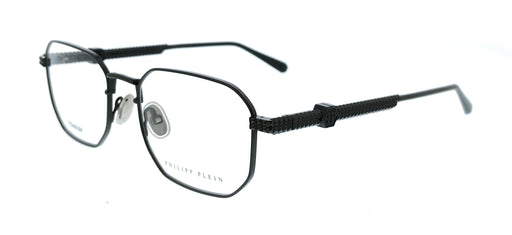 Philipp Plein VPP062M540568 Shiny Gunmetal Square Mens Optical Frames
