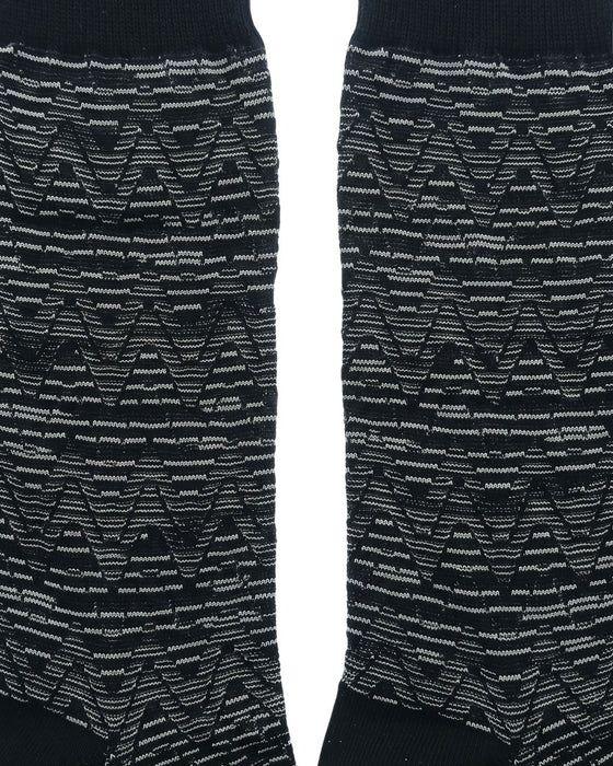 Missoni Black White Mens Chevron Socks-L